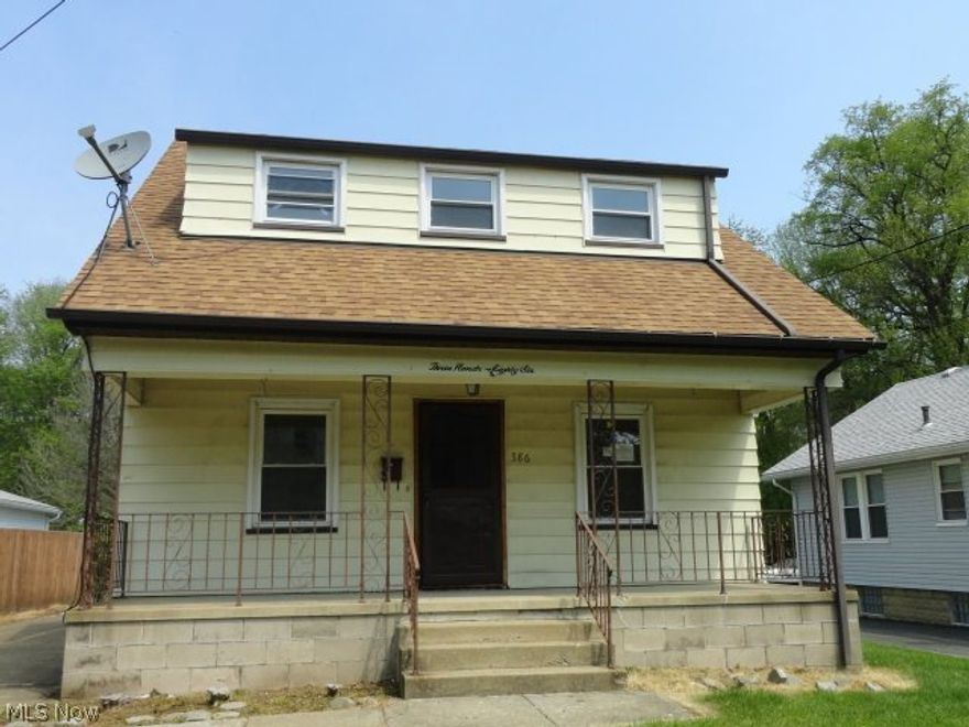 Must see this 3 bedroom, 2 story, formal dining room, full basement, 1 detached garage.