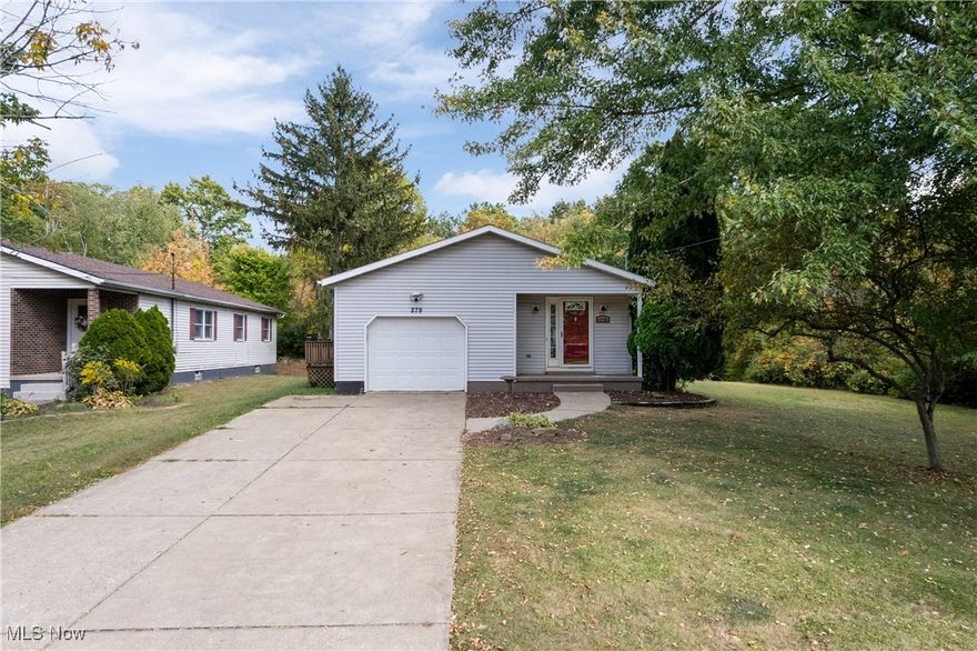 Welcome home to this well-maintained, move-in ready, 3 bedroom, 3 full bath ranch in Wadsworth. Built in 1991, this inviting home offers 1,766 total finished square feet with a bright and functional floor plan. Step into the spacious living room, perfect for gatherings, which flows into the dining area with slider to deck, and cozy, fully applianced kitchen. The owner’s suite features an en-suite bath and direct access to the covered deck—ideal for morning coffee or evening relaxation. Downstairs, the partially finished basement provides even more living space with a large recreation room, third bedroom, full bath and bonus area—perfect for a home office, playroom, or fitness space. Conveniently located near schools, parks, shopping and all that Wadsworth has to offer, this property is an excellent opportunity to enjoy single-level living with extra space below.