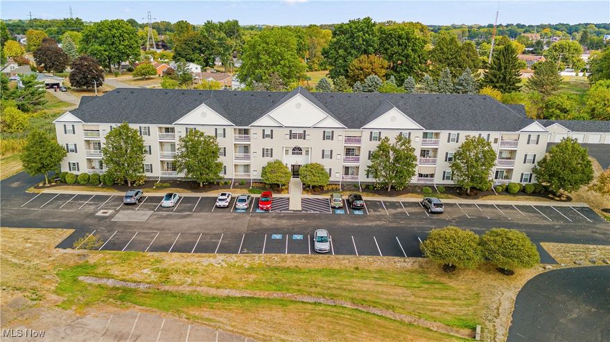 Discover easy, carefree living in this beautifully updated 2-bedroom, 2-bath condo in the highly desirable 55+ Terrace Club community! This top-floor unit offers bright, open spaces with a spacious living/dining room that flows to a private balcony — perfect for morning coffee or evening relaxation. The fully applianced kitchen makes meal prep a breeze, and all appliances stay, including washer and dryer, for a true move-in-ready experience. The owner’s suite features a large walk-in closet and private bath, while the second bedroom and full bath provide space for guests or a home office. Enjoy the convenience of elevator access, secure building entry, garage parking, and additional storage. The HOA takes care of exterior maintenance, lawn care, snow removal, trash, water, and more, so you can simply enjoy life. Located minutes from shopping, dining, and highway access, this condo is the perfect blend of comfort, convenience, and community — schedule your showing today!