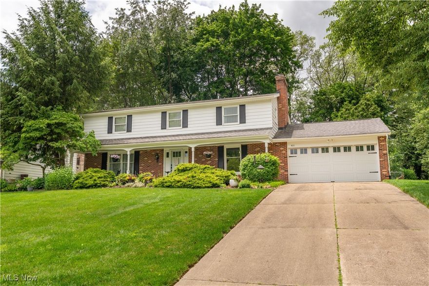 Welcome to this spacious 4 bedroom, 2.5 bath home in the desirable North Canton school district, just minutes from Washington Square. Located in a charming neighborhood with sidewalks, mature trees, and easy access to walking and biking trails, schools, downtown North Canton, and the YMCA. The main level offers a carpeted living room and formal dining room, perfect for entertaining. Relax in the cozy family room featuring a gas fireplace, or gather in the eat-in kitchen with wood cabinetry, pantry, range, refrigerator, and dishwasher. A convenient half bath completes the first floor. Upstairs, the oversized primary suite includes a large closet and en-suite bath with fiberglass shower and double sinks. Three additional bedrooms share a full bath on the second floor. The finished lower level includes a carpeted rec. room with a second fireplace and plenty of storage space. Outside, enjoy a stamped concrete patio and a fully fenced backyard - ideal for outdoor living. This home offers a great location and thoughtful features throughout. Be sure to check the supplements for a list of updates and special features.