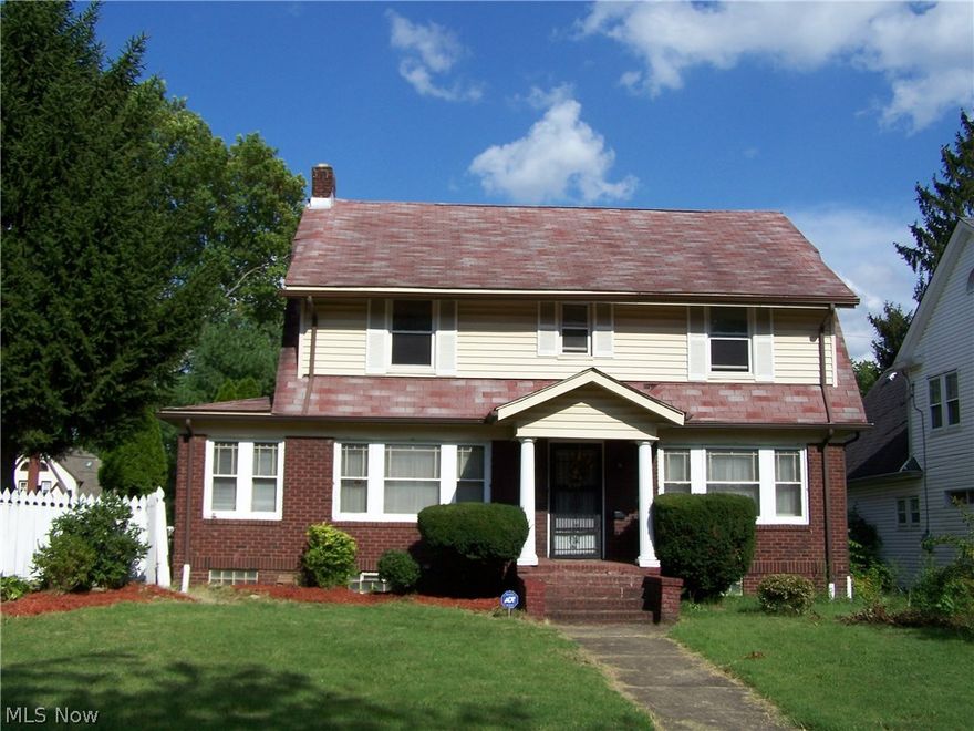 Looking for a new family.  Newer refinished hardwood floors in the formal living room, formal dining room and sun room.  All window coverings included.  Living room has a fireplace to keep you warm on those cold winter days.  The half bath has custom built cabinets and is conveniently located off the kitchen.  The kitchen has newer cabinets.  All appliances stay including the washer and dryer.  The second floor has newer carpet in all the bedrooms and vinyl in the bathroom.  The full basement has built-ins for storage and a workbench for all of your hobbies.  There's a new boiler for the hot water heat that was installed in 2016.  This is the best and most economical heat.  Ask the listing agent for more information on this because that is the type of heat she has in her home and loves it.  There's a two car attached garage.  The backyard has raised flower beds just waiting for the gardener in you.  A One Year Home Warranty through America's Preferred will be provided by the seller.  C