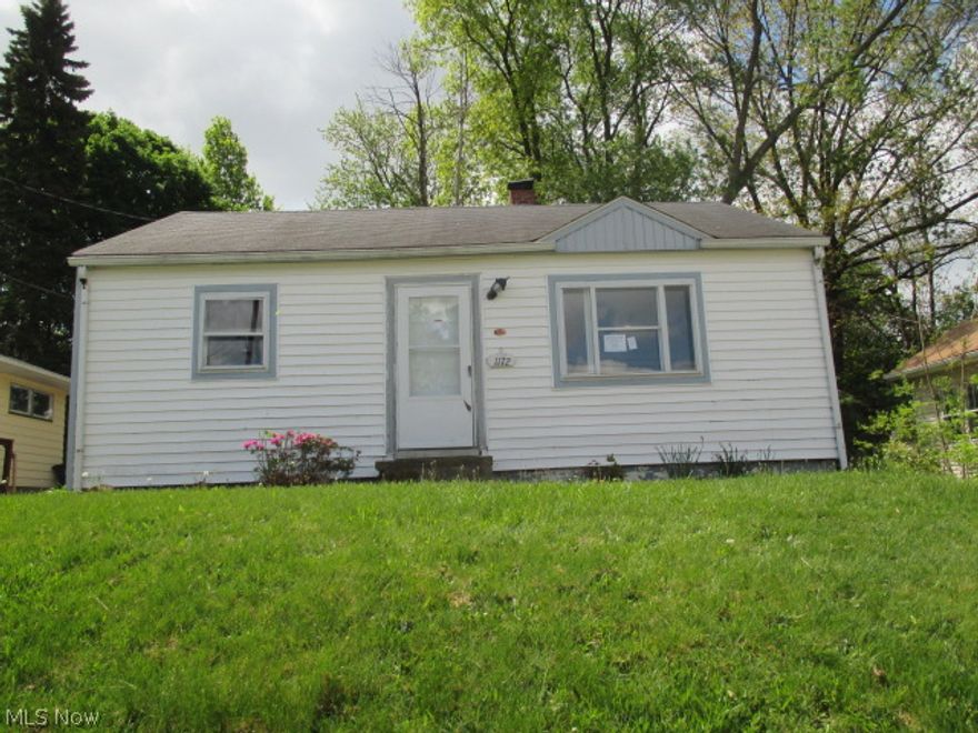 Cozy two bedroom aluminum sided ranch. Spacious living room. Eat-in kitchen. First floor utility room. Central air for those hot summer days. Deep lot. One car detached garage. Plus more! Great location, near schools, shopping, parks, entertainment and highways. With a little paint, carpeting and elbow grease this home could be gorgeous!