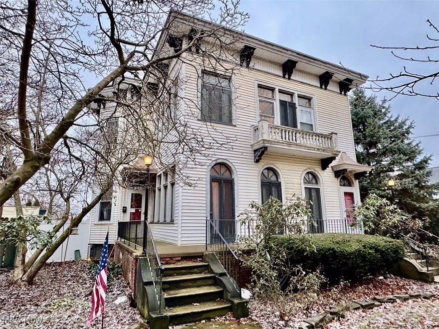 Historic Duplex - .21 Acres, Large Yard, Two-Car Garage. Massillon City Schools. Live Onsite with Online Bidding Available. ABSOLUTE AUCTION, all sells to the highest bidder. ONLINE BIDDING BEGINS FRIDAY, JANUARY 23, 2026, AT 12:00 PM, AND AUCTION LIVE ON-SITE BIDDING WILL BEGIN TUESDAY, JANUARY 27, 2026, AT 12:00 PM. Stark County parcel #608285. Beautiful downtown duplex located on historic 4th St. Owner occupied for many years. The upper unit is vacant, and the lower unit is rented with a 9+ year tenant paying $750 per month. The main level occupied unit features a large living room with a fireplace, a foyer, a large bedroom, a full bath, a second bedroom, a formal dining room, a kitchen, and laundry area. The second level features a large living room with a fireplace, a bedroom, a formal dining room or 2nd bedroom, a sunroom, dining area, kitchen, rear porch, and third-level attic storage. Full unfinished basement with two-car garage, storage, and utility areas. The owner pays water, sewer, trash, and each unit is on separate electric and gas. The main level has a gas FA furnace, and the second level unit has a gas hot water boiler. The building was built in 1882 and is approx. 3,008 sq. ft. The real estate half-year taxes are $1,332. Great property with loads of potential and ready for some updates. The building will only be open on auction day, starting at 10:30 AM.