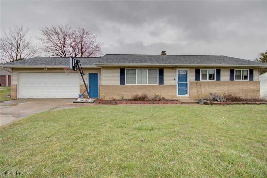 This lovely 3 bedroom, 2 bath ranch in the heart of Strongsville sits on a half acre and has so much to offer! With a large kitchen and plenty of countertop space, a nice dining area that opens to the living room, and three bedrooms on the main level, this would make a great house for first time homebuyer, the in between or those who are downsizing! New sliders lead to the deck and huge backyard where the kids can play, the avid gardener has plenty of space to dive in, or to plainly relax and look at the green grass. The extended two car garage has a single garage door leading to the backyard, as well, where there is also a shed. The basement is completely finished with added recessed lighting, an updated full bath, new bar area and family room. The mechanical updates include insulation in the attic and the roof in 2022, furnace and AC in 2022, hot water tank in 2020, and the stainless steel kitchen appliances were new in 2021. The range even has smart capabilities and includes an air fryer!  With all the upgrades, space in this home and nice lot, this really is one to see!