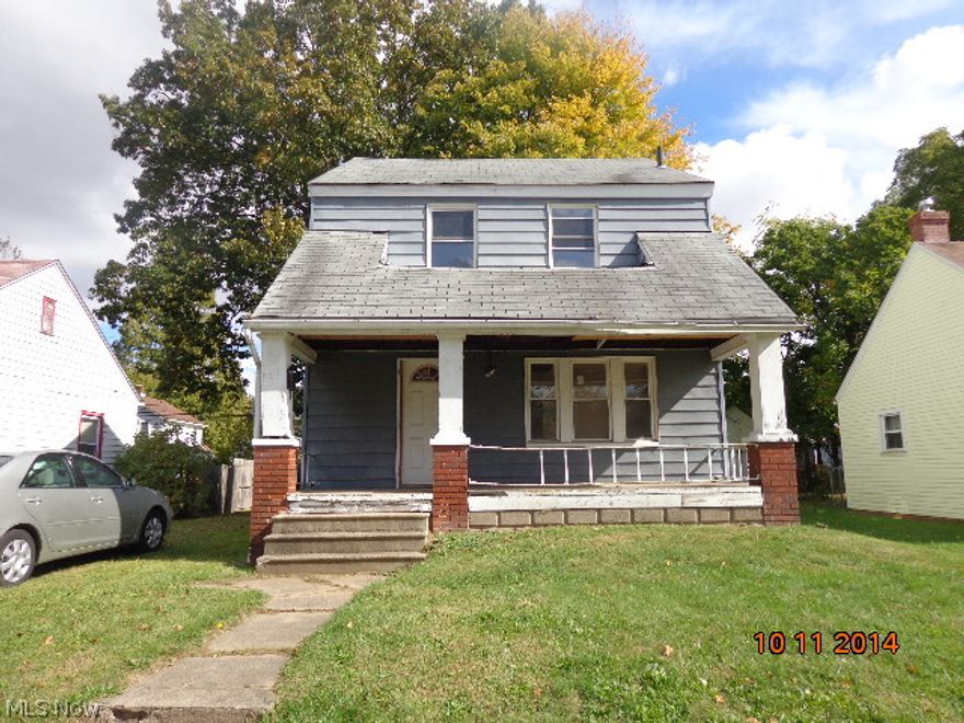 Colonial in need of updates and work. Furnace, hot water tank and plumbing are missing. Sold as-is condition.