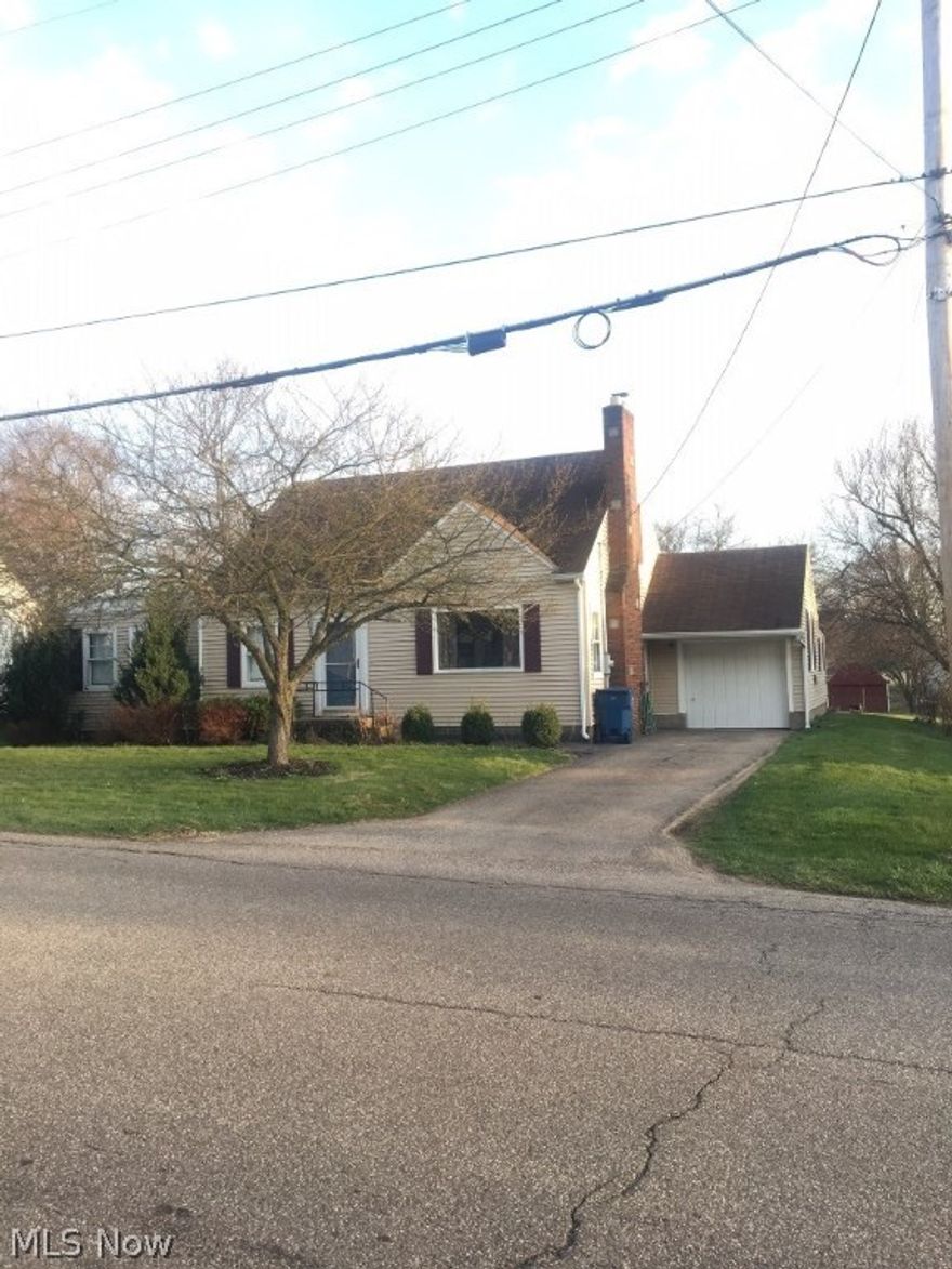 Great bones just needs some love and TLC! 3 bedrooms, 2 1/2 baths, huge gathering room with wood stove, front living room with fireplace, first floor laundry, and great location directly across from the elementary school. Pole barn is perfect for that man cave, 4-H project or to store all your stuff. Priced to sell at $79,900.