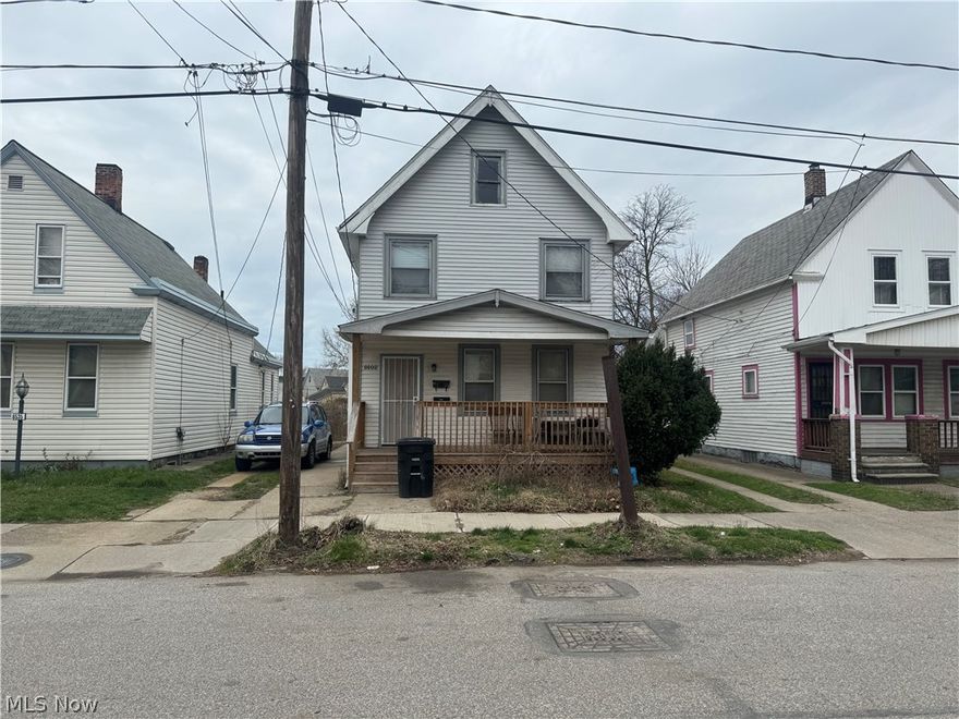 Here's your chance to start or add to your investment portfolio with a great income generating property! This duplex is cash positive with current long term tenants each paying $600/month. Both units are 2 bed and 1 bath. Located on a tree lined street, with a lovely new front porch and a new roof! This location provides quick access to Cleveland hot spots - Only 3 miles west to Downtown Cleveland, or southeast to Case Western. 2 miles from the Cultural Gardens, 3 miles from Wade Oval for access to the Natural History or Art Museums, and the Botanical Gardens.