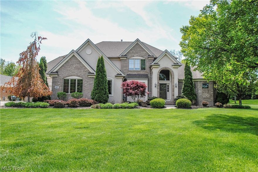 Impressive Upscale Home Located On A Premium Cul-de-sac and Surrounded by Gorgeous Upscale Home Homes ..... Beautiful 2 Acre Setting  ....  Pristine Condition ....   Over 6,000 Sq Ft Of Elegant Living Area ....  Loaded With Very Expensive Upgrades And Improvements .... Magnificent Two Story Family Room With Stone Fireplace .... Lots Of Natural Light And Energy .... First Floor Master Suite With Tall Vaulted Ceilings, Romantic Master Bathroom And Spacious Walk In Closet .... Truly A Chefs Delight Gourmet Kitchen With Large Granite Island With High End Appliances .... Coffered Ceilings .... Dining Area Or Sitting Area .... 4 Second Floor Bedrooms With Walk In Closets, 2 Full Baths, Plus Bonus Room Or Possible 6th Bedroom .... Enjoy Over 2200 Sq Ft Of Wide Open Finished Lower Level .... A Home Theatre System .... Hold Your Breath When You Step Into This One-Of-A-Kind Back Yard Paradise .... Heated In Ground Salt Water Pool With Auto Cover .... Cozy Fire Pit .... Basketball Court .... Outdoor Landscape Lighting .... Bonus 40x20 Outbuilding With Cedar Detailed Overhang Ideal For An Outdoor Kitchen Or Sitting Area ....  Prestigious Cul-de-Sac Street ....  Very Very Special !