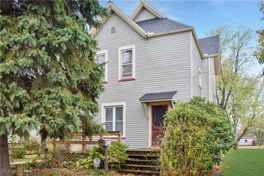 Come take a look at this beautifully remodeled, move-in-ready & affordable home in Ashtabula! This large colonial style offers all newer kitchen cabinets, granite countertops, and all appliances are included. There's a large pantry in the kitchen, and a nice amount of storage space throughout. Laundry and a half bathroom on the 1st floor, along with a potential office/bedroom on the main level are all nice bonuses. The 2nd floor offers a large primary bedroom, a full bathroom, a tandem bedroom attached to the 3rd bedroom. Most flooring and paint throughout are all fresh within the last few months. Additional updated components include: roof, electrical, siding, furnace, bathrooms, and more. Enjoy the nearly 1/4 acre private lot, a 2 car garage with door opener, and both front and back porches. Come see for yourself everything this home has to offer! SELLER IS OFFERING A 1 YEAR AMERICA'S PREFERRED HOME WARRANTY!