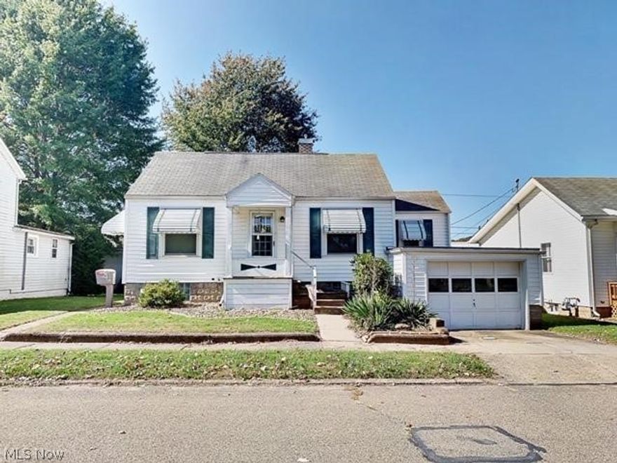 Nicely maintained 1 story home on a 50x121 lot. This home has 2 bedrooms, 1 full bath and a first floor laundry area. There is a nice sun-room off of the back perfect to sit and enjoy the quiet street. The dining room has a built in desk and is open to the kitchen. The kitchen includes the appliances. The bathroom was recently remodeled and there is a large walk in hall closet. There is an attached 1 car garage and a full basement that has a shower. This home is currently rented for 600.00 per month with a long term tenant.