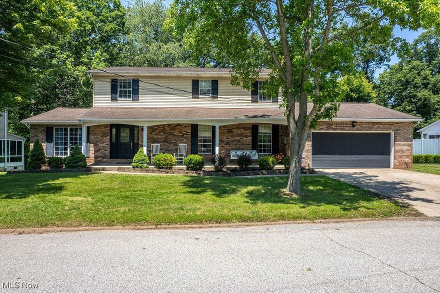 Framed by two mature front yard trees and backed by a peaceful tree-lined view, this North Hills home blends natural beauty with a versatile floor plan. The community offers walking trails, a dog park, basketball courts, fishing ponds, and a neighborhood inground pool. Nearby McDonough Park provides even more space to hike and explore. The current owners have loved the balance of privacy and connection here, along with easy access to outdoor recreation just steps from home.

The main level is designed for both daily living and gatherings. A traditional living room with a stately brick wood-burning fireplace creates a welcoming focal point, while the oversized family room offers an open, flexible space for relaxing or entertaining. A formal dining room adds a touch of charm for holidays and special meals. The kitchen features brand-new stainless steel appliances that are under warranty, and the updated laundry room offers a functional transition space with direct access to the attached two-car garage. From here, you can step onto a screened covered deck that overlooks the serene backyard. A second open deck off the family room provides another outdoor option.

Follow the stairs to the upper level where brand-new flooring flows through the hallways, bedrooms, and bathrooms for a fresh, move-in-ready feel. The bedrooms are generously sized with ample storage, and the primary suite features a full wall of closet space to keep everything organized.

The walkout basement provides even more flexibility with partially finished space ready to adapt for hobbies, recreation, or future expansion. It also offers an abundance of storage, matching the full footprint of the home.

With scenic surroundings, immediate possession available at closing, and a layout ready to fit your lifestyle, this home is an inviting place to create lasting memories while enjoying all that North Hills has to offer.