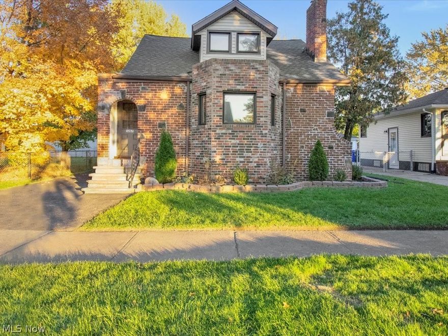 Nicely updated brick Cape Cod with hardwood floors in living room, ceramic flooring in kitchen, and newer carpeting throughout.  Kitchen has been completely remodeled with newer cabinetry, quartz countertop, stainless appliances.  Quiet dead end street close to public transportation and close to shopping plaza.  Nothing to do here but move in! Schedule your appointment today.  Roof tear off/replacement Oct. 2021.