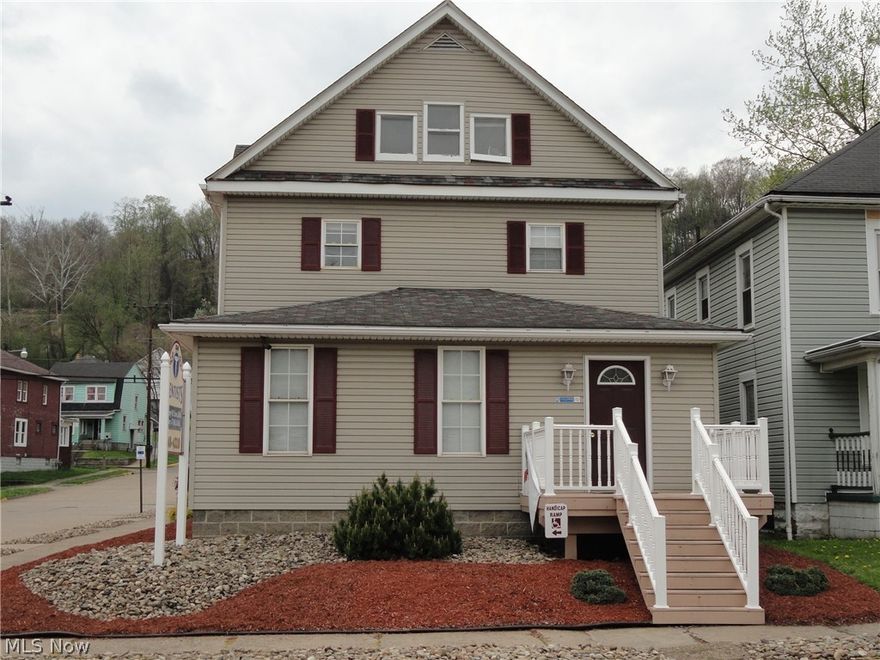 Professional building(former dentist office) for lease.  Great location to start your new business.  Very clean inside and out.  Off street parking for employees & on street and public parking lot access available.