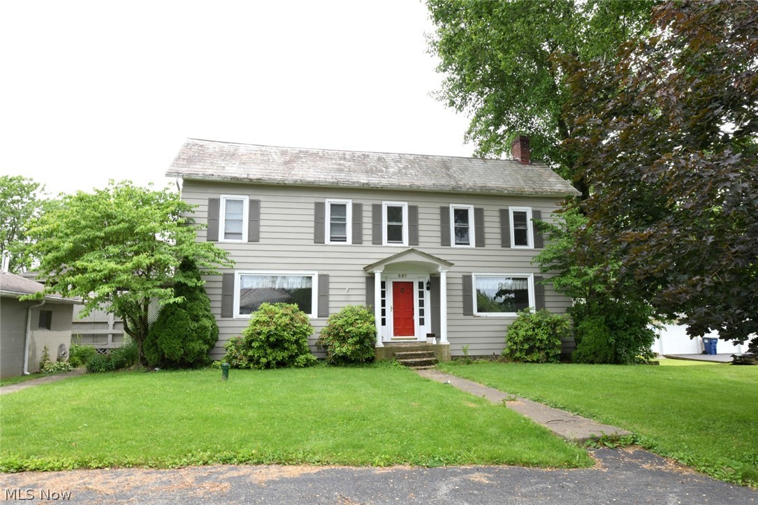 Beautiful 1800's home located in the village of Gratiot! This four bedroom home has so much to offer with large living room, large dining room, large sunroom, kitchen, first floor laundry, Newer HVAC and much more. Check out above the detached garage…it offers a totally renovated one bedroom apartment with laundry.