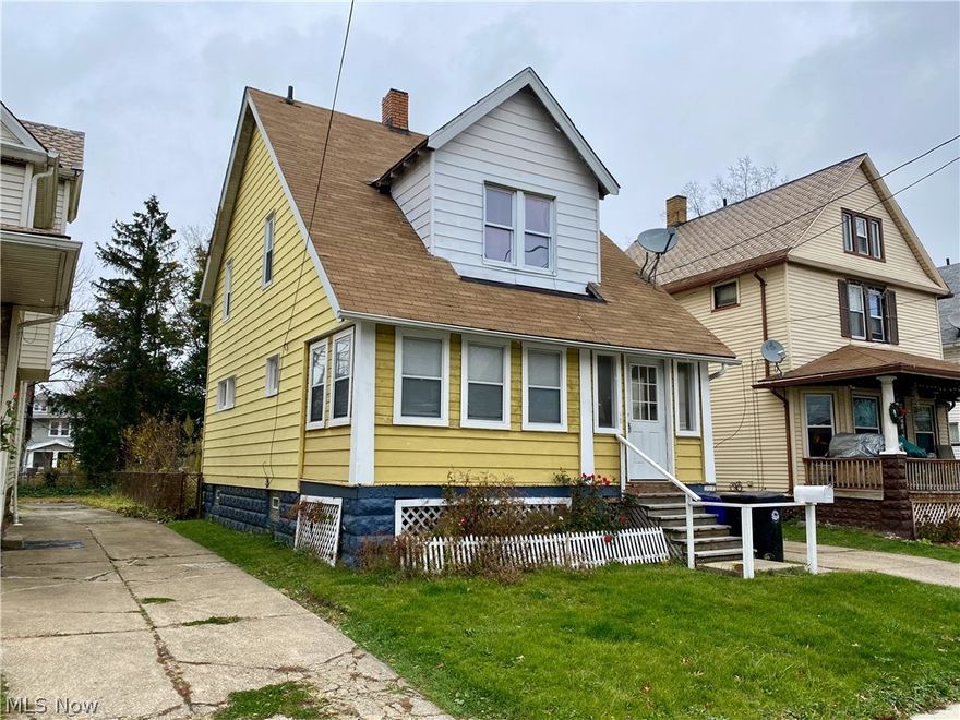This property is being sold "AS IS" by the deceased owner's estate. It is a fixer-upper and a tremendous opportunity to own a home in a neighborhood that is dramatically increasing in value. With vision and work, this property will make the new owner a beautiful new home or a terrific investment opportunity. A short bike ride or drive to Gordon Square, Edgewater Park, Ohio City, and Lakewood, this house is conveniently located nearby some of the most popular places on the near west side. And with Interstate 90 close by, there's quick and easy access to downtown Cleveland and places east and west of the city. This historic home is priced to sell and just waiting for the next owner to make it their own.