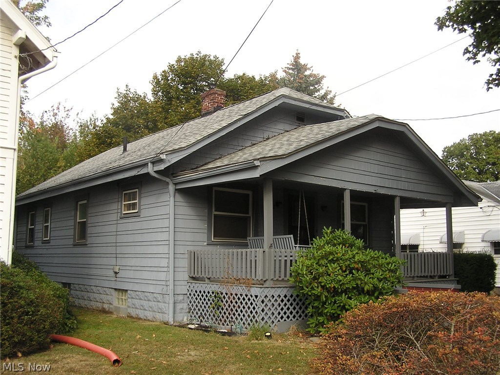 Needs a little TLC! New roof 2013, Large dining room with built in cabinets, very spacious living room. Glass block windows in basement. 2 car garage with opener and new door in 2013. Concrete drive. Great location minutes from Rt 8, downtown, shopping, dining and so much more. Includes 1 year home warranty. Priced to sell "as is"--seller to do no repairs.