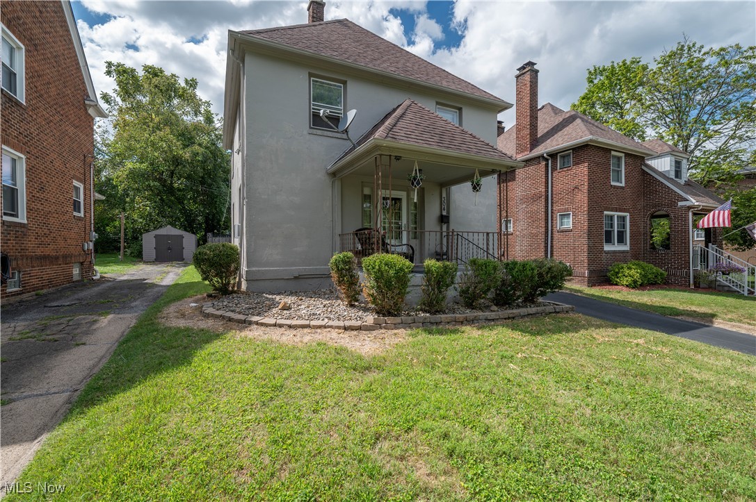 Check out this charming four bedroom, yes folks, FOUR bedroom, home in wonderful McDonald Village! The stucco exterior creates great curb appeal as the cute covered front porch offers a space for relaxing in the morning breeze, sipping coffee with a good book! Step inside the front door to updated flooring throughout the living room, dining room, and kitchen. The stone and brink fireplace with natural wood mantel makes this living room truly feel like home. In fact, you'll love all the natural woodwork this home has, adding timeless style and elegance to your doorways, windows and stairwell. On the second floor you'll find your primary bedroom, two additional bedrooms, and your newly updated bathroom with tile floors, walls, and shower. Then the third floor is the fourth bedroom with massive closet space and additional privacy. Perfect for an older sibling, a game room or additional rec room. Outside, the back yard is your new hangout! With the covered back porch, extended patio and fenced in back yard you'll enjoy many days in the sun with friends and family for years to come! This one won't last long, call and schedule your own private showing today!