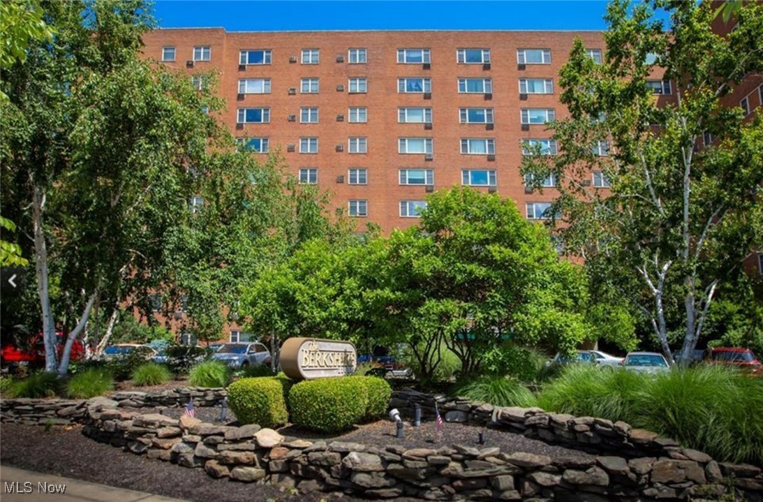 Just walk in and you will fall in love with this 2 Bedroom / 2 Full Bath Condo overlooking Lake Erie. You will enjoy lots of natural light with Lake Erie and downtown city views from every room! The open floor plan creates a seamless flow between the living room, dining area, and kitchen, making it ideal for entertaining guests or simply relaxing at home. Beautiful gourmet Kitchen with granite countertops, updated cabinetry, built-in desk, and large pantry. There is a very spacious Living Room open to the Dining Room creating a great space to entertain. Large Owner’s Suite with two closets (one walk-in) and ensuite Master Bath with walk-in shower. Generous size 2nd Bedroom with large closet space. A full main bathroom (with tub) located conveniently in the main hallway. Large walk-in storage closet just outside the unit plus additional storage or pantry just off the kitchen in the main hallway. Relax or entertain on the Rooftop Terrace with amazing views of the Lake and City skyline. The outside grounds at the Berkshire are very spacious and open with a large outdoor swimming pool, picnic/grilling area, and garden space. The condo includes your own private deeded indoor heated Garage parking spot (#39) with the car wash station and bicycle storage room. You'll enjoy easy budgeting as your reasonable monthly maintainence fee covers almost everything including electric, heat, air conditioning, water/sewer, trash removal, landscaping, building maintenance/staff, and pool. Laundry is conveniently located in the building on the lower level. Pets permitted (with restrictions). The Berkshire is a very well maintained and managed building with staffed Lobby personnel, secure entrance, package delivery/storage room and convenient mail pick-up area. The unit has traditional cable hook-ups and is WI-FI ready. Just moments from Edgewater Park, Lakewood restaurants and amenities, Downtown Cleveland and so much more. Come visit the BEST place to live on Lakewood's Gold Coast!