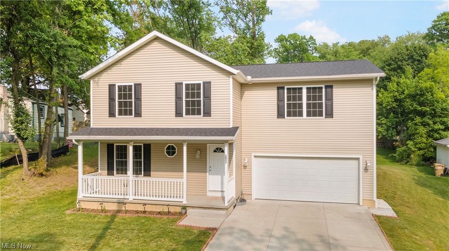 Welcome home to 1841 Vancouver Street in Cuyahoga Falls! This 4 bedroom, 2.5 bath ready to move in home has so much to offer the next owner! Upon entering the front door you will find a nice size living room that leads to the large eat in kitchen area, it also has a sliding door that leads to a deck back of the house. There is a large primary bedroom with a full attached bathroom. Three Spacious bedrooms and another full bathroom on the second floor. There is a half bath on the first floor. The seller had the carpet cleaned and the whole house was freshly painted just before listing. Call today for a private showing!