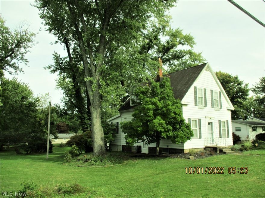1890 home with much charm and .77 ac lot.  Detached garage(19 x 38) and  work shop(16 x 38) (POSSIBLE MAN CAVE) . Heated shop has gas furnace. Half bath and HWT in shop winterized in 2013. Seller has never used and condition unknown and not guaranteed. Home has  newer flooring in all rooms except Kitchen and dinette.
Second floor full bath completely redone. Laundry in lower level, full bath and office.