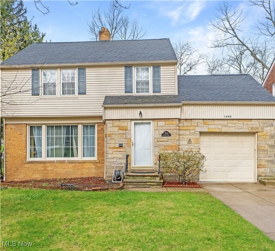 Beautiful/Open/Traditional 3 Bedroom, 1 Full And 1 Half Bath Brick/Stone Colonial With Partially Finished Lower Level And 1-Car Attached Garage Is On A No Thru Street With No Neighbor To The Left Except For Bexley Park! (Swimming, Baseball Fields, Tennis, Playground, Adventure Trail, Pavilion With Picnic Tables, Restrooms, Etc.).  Home Features Inviting Foyer; Large Hardwood Living Room With Fireplace; Updated Eat-In Kitchen; Hardwood Floor Formal Dining Room With Built Ins; Office; Half Bath.  Partially Finished Lower Level With Rec Room, Fireplace And Laundry.  Upstairs Includes Oversized Hardwood Owner Suite (4 Bedrooms Were Condensed Down Into 3 To Make The Owner Suite Larger); Good-Sized Hardwood 3rd and 4th Bedrooms With Full Bath In Between. Finish The Walk Up Attic For Additional Square Footage.  Location.  Location.  Location.  5 Minutes To John Carroll University.  10 Minutes To Legacy Village, Beachwood Place And Everything Else Imaginable Between Both Chagrin Blvd And Mayfield Road.  16 Minutes To Case University.  21 Minutes To Both Cleveland Clinic And University Hospitals Main Cleveland Campuses.  22 Minutes To Cleveland State University.  30 Minutes To Downtown Cleveland (I.E. Terminal Tower).  This Home Has It All.  Make It Yours Today!