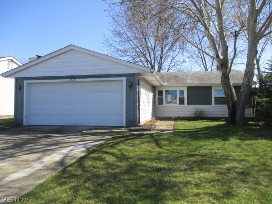 Welcome home to 2725 W 39th Street in Lorain, Ohio!  This adorable ranch is the perfect opportunity to own your home at a great value! The large eat in kitchen features lots of cabinets space and includes sliding glass doors. Bedrooms have large closets. The fenced in back yard is perfect for all of your summer entertaining.  All this home needs is your personal touches.  HUD Case #412-670796.  HUD Homes are sold as-is.  Please visit HUDHomeStore for additional information or to view more available properties.  This property is managed by Matt Martin Real Estate Management.