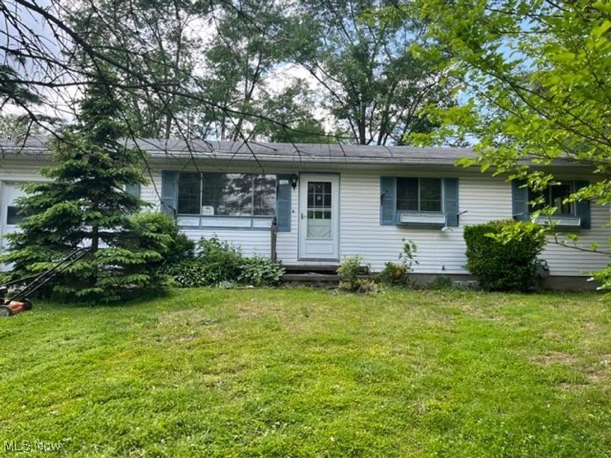 Ready for your fixer upper! Home is in need of a rehab. Great layout with opportunity to make the property shine. Property may be able to have an open floor plan. 3 decent sized bedrooms- with hard wood flooring. Living room and dining room have hard wood as well. 1/2 bath in basement with laundry. Home has an attached garage and is towards the end of a dead end street. Lots of potential with a little sweat equity. Come see it while it lasts.