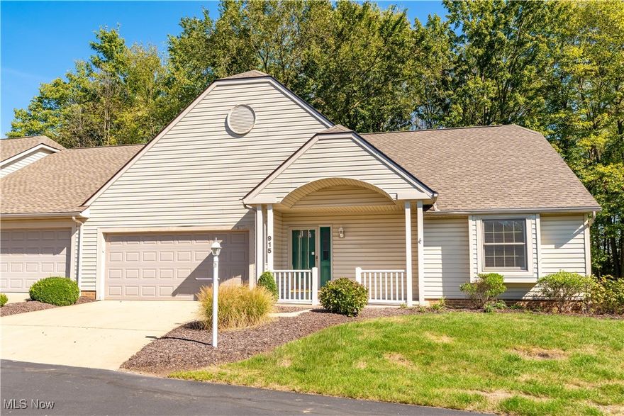 *Open Sunday, October 5th from 2-4*Welcome to Autumn Meadows, a serene 55+ ranch-style community in the Villa of Autumn Meadows. One of the larger homes available, offering generous living space and a fantastic private backyard. This home features an open great room, a large kitchen with island, abundant cabinets, pantry space, and stainless steel appliances, plus a private primary suite with walk-in closet and full bath including tub and shower, along with a large second bedroom and full bath for guests. Convenience is enhanced with first-floor laundry (washer and dryer included) and a two-car garage. A full lower level with a partially finished room provides additional living or storage space. The HOA covers lawn care, landscaping, and trash removal for a low-maintenance lifestyle, while the back deck overlooks a fantastic private backyard. Close to shopping, banks, and everyday essentials, Autumn Meadows offers the perfect blend of comfort, convenience, and community.