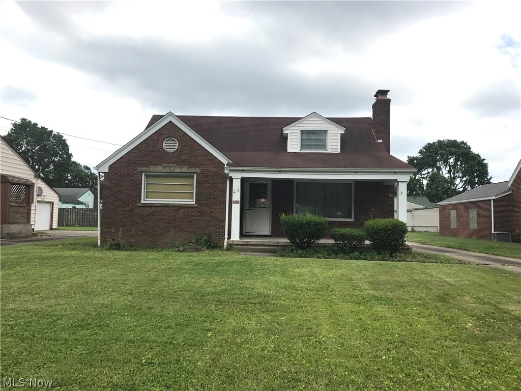 Cute 3 bedroom, 2 bath Cape Cod in Boardman School District. This all brick home has a covered front porch. Spacious living room with fireplace. Formal dining room with built in china cabinet. Open kitchen with appliances. 2 bedrooms on the main floor and a large bedroom with extra storage on the 2nd floor. Full basement, partially finished with 2nd bathroom and 2nd fireplace. Newer windows and H2O tank. Central air! 2.5 car detached garage. Home Warranty is included for a worry free purchase! Call today to schedule a private showing!