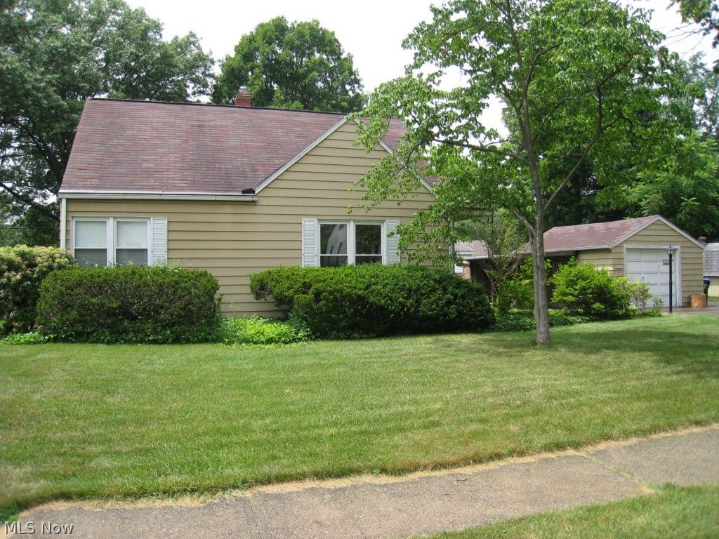 Darling Ranch west of State Road on a pretty corner lot. 2010 New Furnace and Central Air. Vinyl replacement windows, newer kitchen and bathroom flooring & faucets. Front door, glass block basement windows, refrigerator and gas range/oven to remain. Spacious living and dining. Cute kitchen. Rich hardwood floors. Full basement. One car garage. Priced to sell. Won't last!