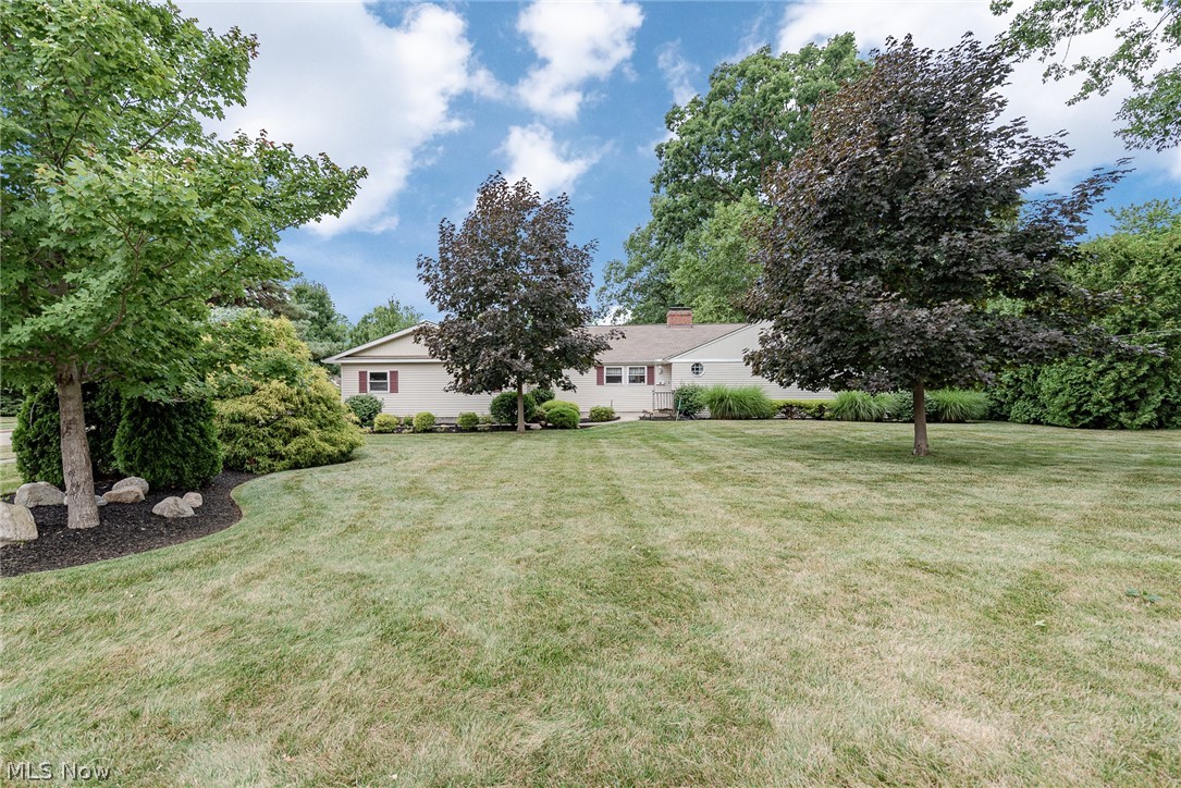 Move right in to this beautifully updated ranch style home in Wickliffe! This striking 3 bedroom, 3 bath home features an open concept floor
plan, a picturesque backyard, and an attached, 3-car garage. All it needs is you! Beautiful wood-look floors flow from the foyer into the updated
eat-in kitchen, which features an oversized island, a full complement of appliances, and an eat-in area that overlooks the family room. The living
room has a cozy fireplace and a wall of windows that frame the backyard. Step down into the recently added family room, which features a
vaulted ceiling and deck access, so you can easily take gatherings right outside. Three bedrooms and two full bathrooms complete the first floor.
The full lower level is partially finished with a rec room with a fireplace and the third full bathroom, plus there is an abundance of storage and a
utility area on the other side. Outside, you are sure to enjoy summer cookouts on the multi-level back deck that overlooks the b