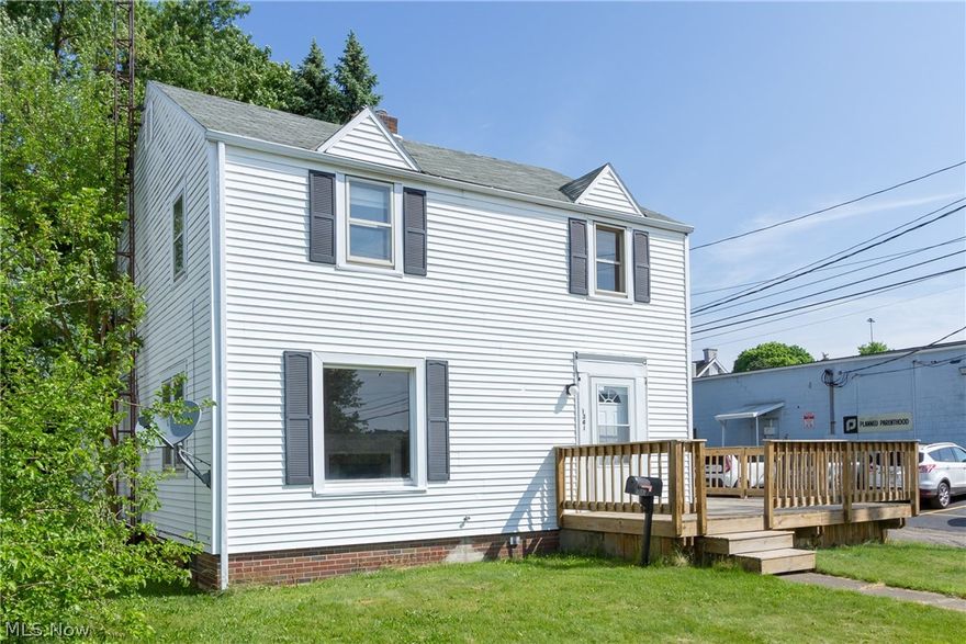 Cute and ready for your furniture!  Totally remodeled with New paint and carpet throughout this sweet 3 bedroom colonial.  Move right in and make this your special home!  1 car attached garage, full basement, central air, nice backyard and awesome wrap around deck!  You will love the low monthly budgets too!
