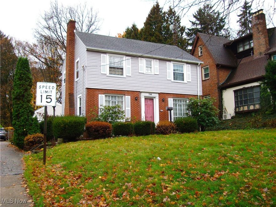 Don't miss out on this charming, 4 bedroom, 1.5 bathroom Colonial. This spacious home is just waiting for you to come put your own personal touches on it and call HOME. The home offers hardwood floors thought out. The living room has a gas log fireplace. The dining room area is off the eat-in kitchen and the 1/2 bath. The second level has your 4 nice size bedrooms all with hardwood floors  and the full bath. A full basement and 2 car garage help with storage.  Home is being sold AS-IS