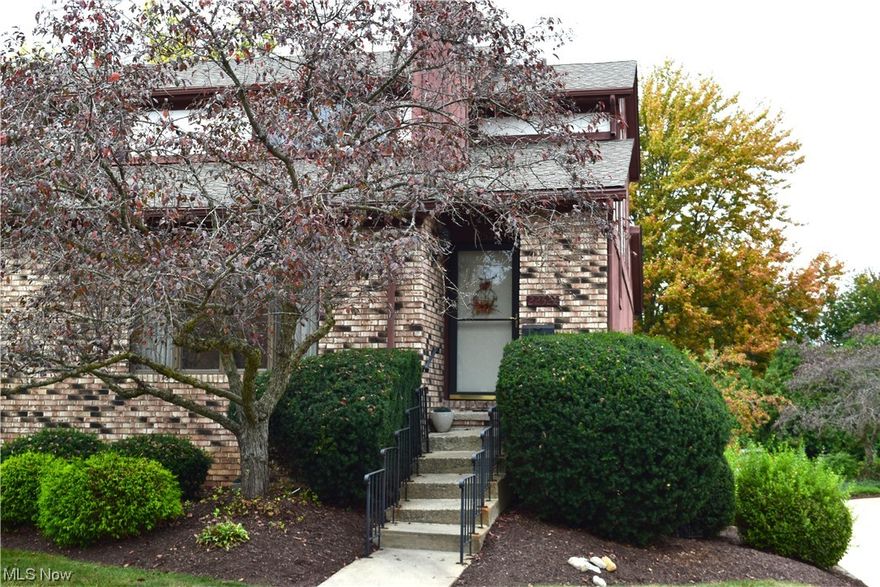 Beautiful, spacious Condominium, much larger than the pictures show, located in the a very desirable area of Rocky River. Close to shopping, schools, and freeways you can see a Cleveland Sporting Event, head down to the theater district or head to Lake Erie to boat or fish, this is the area to be in. When entering this home you are greeted by a vaulted ceiling with lots of storage closets, turn left and you will be in the  open living room, featuring a picture window and a vaulted ceiling.  The open dining room is ready to host your first dinner party in your new home, and the Kitchen is a great place to relax and enjoy Breakfast while overlooking the deck.  The first floor bedroom is complete with a huge walk in closet that has its own door to the shower room and bathroom.  This is a well appointed, well looked after home that needs your own special touches to make it yours, The upstairs Master Bedroom has an en'suite bathroom and an area in the bedroom that can be used as a sitting room or office, there is also a huge open walk in closet. The basement below leads to the 2 Car Garage. Rocky River is a desirable area and this small set of Condominiums very rarely become available, don't let this one get away! Motivated Sellers!