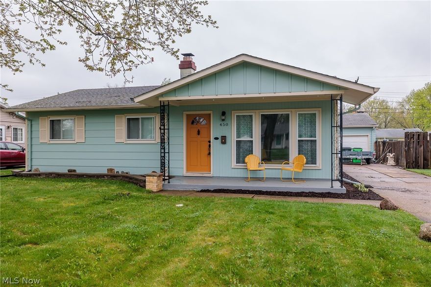 Nice Ranch Nestled On 60x127 Lot! Front Porch Greets You As Enter Into the Living Space! Huge Picture Window Makes the Interior Light and Bright! This Home Was Formerly 3 Bedrooms But Was Converted To Two Bedroom To Allow For More Living Space. Kitchen Comes Complete With Refrigerator, Range and Dishwasher. Interior Has Been Freshly Painted In A Neutral Palette. Other Recent Updates Include Flooring, Bathroom, Lighting and Garage Door! There Are Vinyl Replacement Windows Throughout. Nice Yard Perfect For Summer Entertaining. Two Car Garage. Great Location, Close To Shopping, Restaurants and Minutes To Airport!