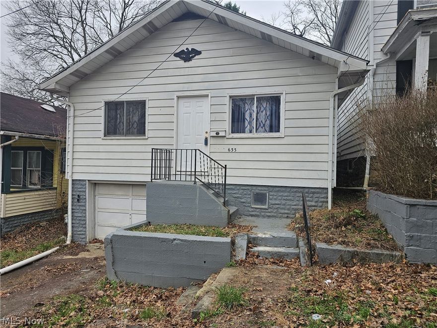 Welcome to 633 Riley Ave., a charming single-family residence nestled in the heart of East Liverpool, Ohio. This well-maintained ranch home is an ideal find for first-time home buyers, investors, families, or those looking to downsize without sacrificing comfort.

With 2 cozy bedrooms and 1 bathroom, this home boasts a seamless open floor plan that connects the living room, dining area, and kitchen, creating an inviting space for family gatherings and entertaining. The enclosed front porch provides a peaceful nook for morning coffees or a serene reading spot.

The property features a fenced backyard, offering privacy and a safe haven for children to play or for hosting summer barbecues. Additionally, the full basement presents ample storage or the potential to be finished for additional living space. Call and schedule a showing today before its gone. Room sizes are approximate and not guaranteed.