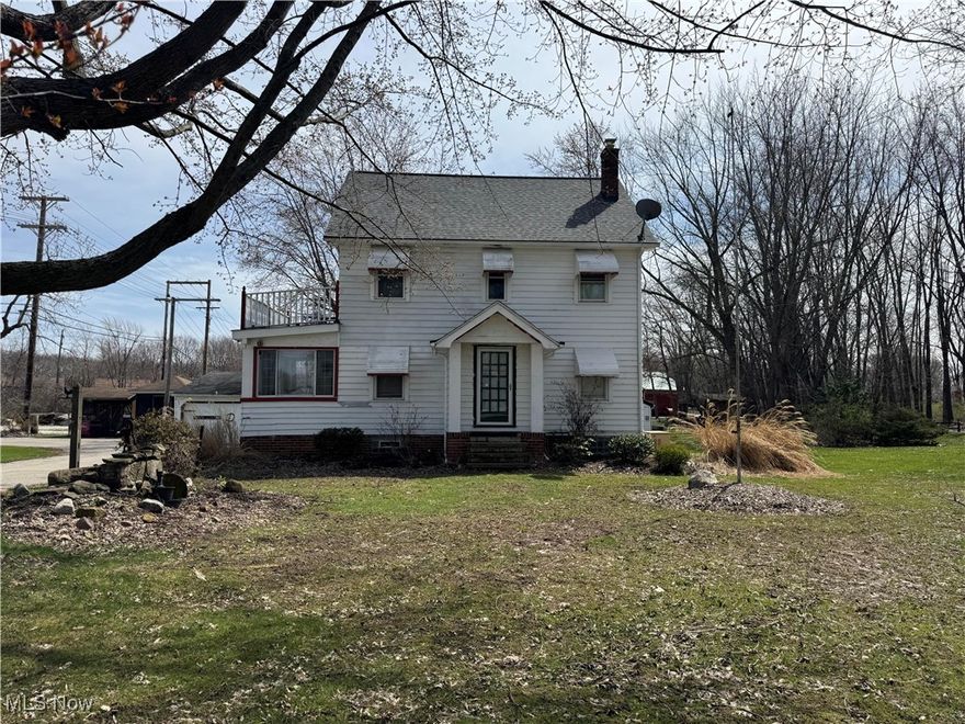 Remarkable Opportunity Awaits with endless possibilities! This exception 3 story Colonial boosts of 2089 sq ft situated on 3.07 acres. Some updates have been completed awaits your final touches. 4 very spacious bedrooms w/hardwood flooring, 1 1/2 bath, formal dining room includes hardwood flooring, spacious living room and gas log fireplace & hardwood flooring. Updated kitchen cabinets w/ ceramic flooring. Foyer entrance, morning room,2 enclosed porches and upper balcony back deck. Full basement w/nature store flooring & sump pump. Generator (unknown condition) Multiple outbuildings, including 2-car detached garage with wood burner, circular driveway. Large 45 x 40 Barn, with workshop and full walk up attic. Included is a free standing Ranch Studio, previously used as a rental. Newer roof 2022 approximately. Don't let this opportunity pass you by, schedule your private viewing today!