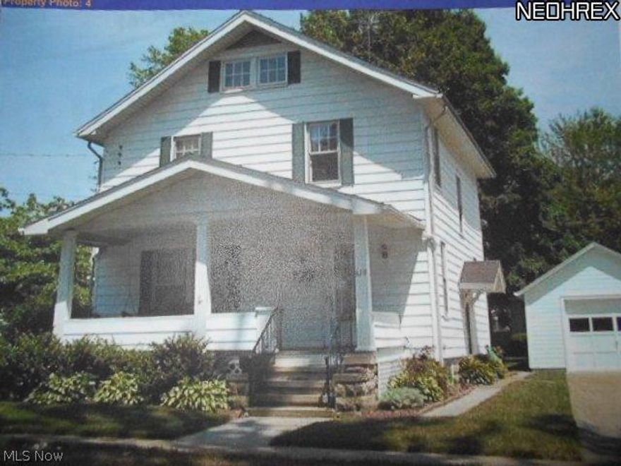 Wonderful Home in Amherst! Updated kitchen and bath. Large bedrooms and closets. Full basement with half bath. Lots of storage. New roof in 2010, electric in 2005, hot water tank in 2009. Enjoy the porch in the front and the porch in the back! Close to downtown. Ready to move in!!