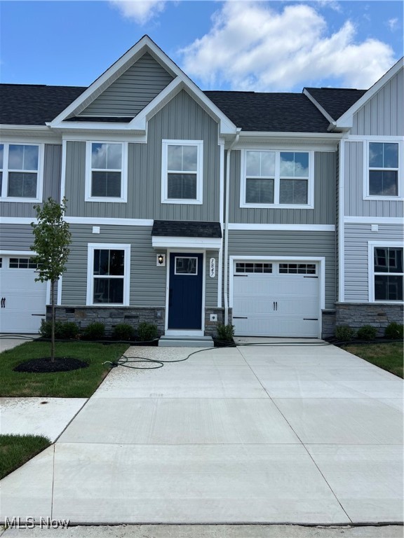 Welcome to this beautiful Townhouse available for lease. This stunning, never-lived-in home is truly move-in ready with nothing left to do. The HOA handles both snow removal and landscaping for your convenience. The house offers 3 spacious bedrooms and 2.5 bathrooms. Enjoy the ease of main floor laundry room. The fully upgraded kitchen features stainless steel appliances and a center island, while luxury vinyl plank flooring runs throughout the main level. The fist-floor master suite includes an attached bathroom with walk-in closet , double vanity, and a tiled standing shower. Upstairs, you'll find two additional bedrooms and another full bathroom. Plus you'll have easy 24-hour access to the clubhouse. schedule your appointment.