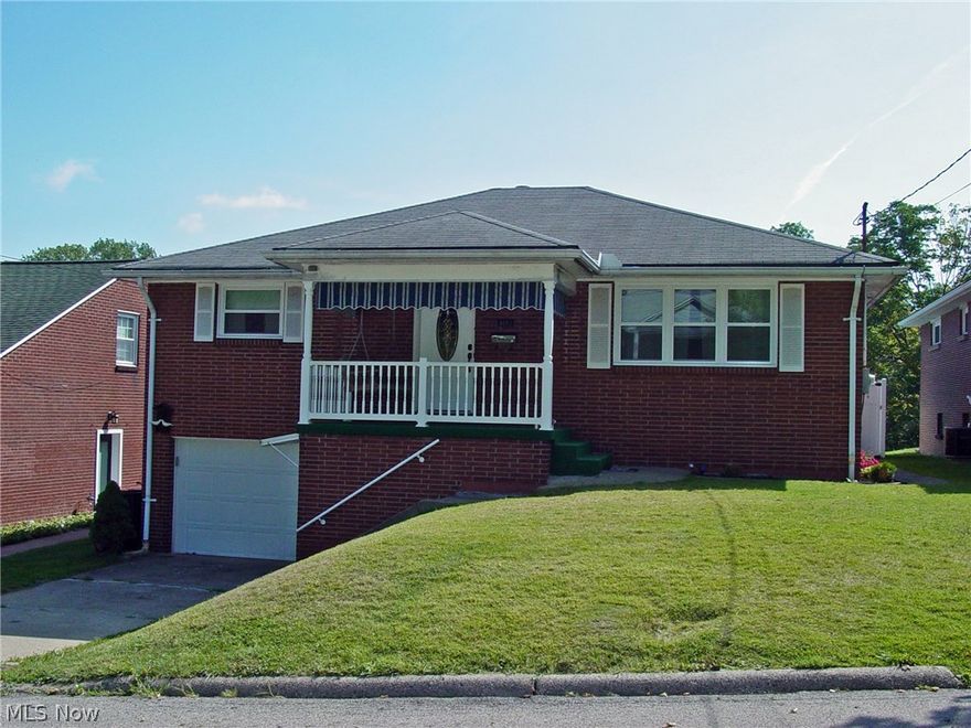 Beautiful 3 Bedroom, 2 Bath brick ranch with an above ground pool and nice deck for entertaining.  Kitchen and bath are updated and main floor has nice wood flooring throughout.  This property has an extra 50 x 117 lot behind the house.