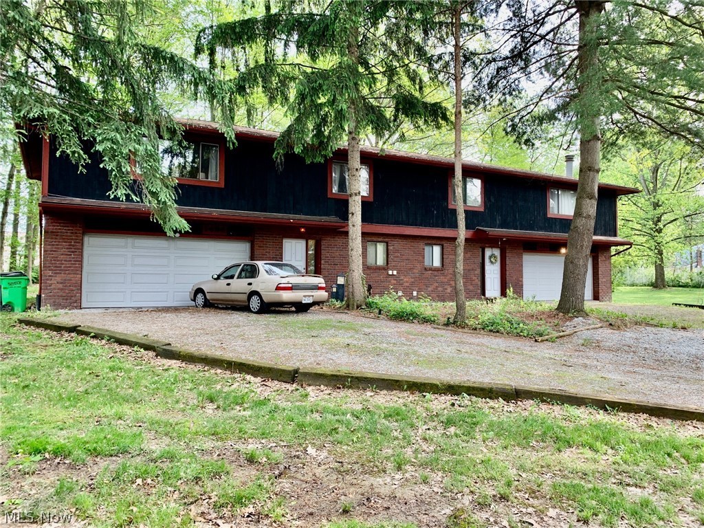 A rare opportunity awaits in this updated side by side duplex! Each unit is an mirrored but otherwise identical layout with 3 spacious bedrooms, 2 full bathrooms, in suite laundry, huge 2+ car garage, and deck, all situated on lovely large treed lot in Stow! Updates and features include open concept floorpans with newer LVT flooring, living rooms with fireplaces, new kitchen counters, radon mitigation system, furnaces and ACs in 2019, H2O tanks 2019, Exterior paint in 2018, garage doors in 2018. Both units have excellent tenants, each in leases through 2023.