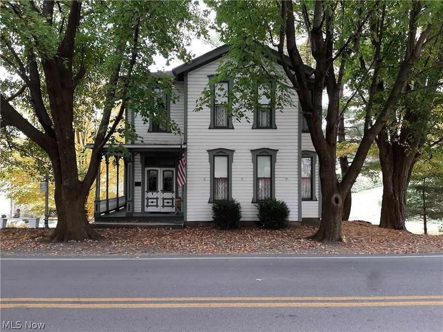 Step back in time to the Victorian Era in this fully furnished one of a kind home. The spacious back yard and secluded feel right in the historic village of Deersville is just the icing on the cake for this property. From the double front doors and the private back patio, to the grand staircase and endless unique wood details in every room of this house, you won't find one like this anywhere else. The natural light flows into every room of the house through the transom windows above every door and oversized windows revealing the tranquil nature that surrounds the home. The 4 bedroom house is currently being used as a vacation rental just down the road from Tappan. Move your family in or take advantage of the income property by scheduling an appointment today before it's too late.