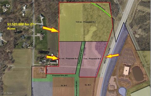 Vacant Land For Sale - 2400 N State Route 53<br/> Fremont, OH 43420