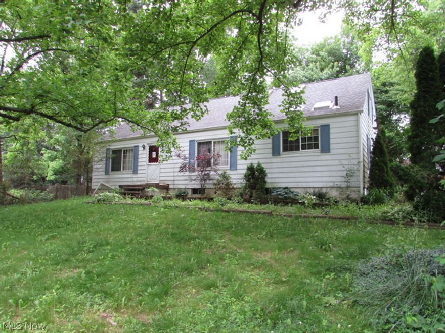 Lots of potential found in this 3 bedroom cape cod style house. With a little effort this one back into the true gem of a home it once was! Nice sized rooms, kitchen with ample cabinet and counter space, hardwood floors and so much more! Unfinished basement awaits your finishing ideas and plan. Two car detached garage, private yard and so much more! Being sold as-is. Call today to schedule a private tour!