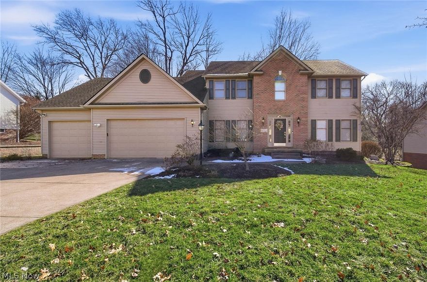 Fabulous location in the heart of Jackson Township, set on a private sanctuary lot offering peace, privacy, and endless possibilities. This spacious home features over 3,500 square feet of living space filled with abundant natural light, including a walkout lower-level flex area ideal for recreation, hobbies, or additional living space. Thoughtfully designed with generous storage throughout, this is a rare opportunity with unlimited potential. The home offers 4 bedrooms and 4 full bathrooms, first-floor laundry, a dedicated office, and a sunroom overlooking the backyard. Step outside to the deck and enjoy your own private paradise surrounded by nature. Completing the package is an oversized 3-car garage that can accommodate up to 4 vehicles. A truly special property combining space, privacy, and an unbeatable location. New furnace November 2025. Move right in and make this house your home.