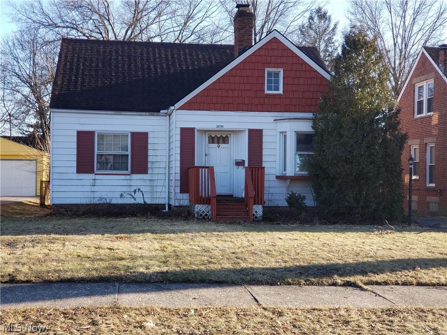 Calling all investors! Here's your chance to make your dreams come true! A little bit of elbow grease will go a long way with this Bungalow in Warrensville Hts. Fix it up to live in it yourself or make it a rental and begin to set up your retirement income!
Schedule your showing today before it is off the market!
SOLD AS-IS NO REPAIRS .