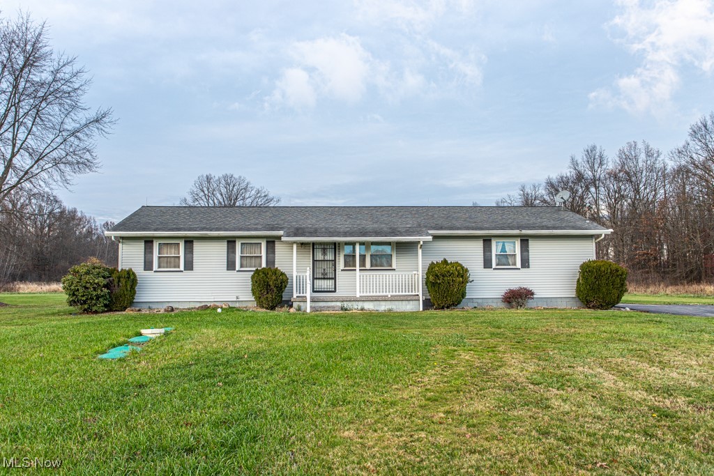 23 Acres of country living. All the heavy lifting is done on this 3br/1.5ba ranch with mineral rights. New septic system in November 2023. Basement waterproofed in 2017 by Ohio State waterproofing. Warranty transfers. Roof less than 7 years old. Windows and siding replaced in 2004. New water softener. Exceptionally large out building to hold all your toys and maintenance equipment. All this plus Champion school district! This property won’t last! Schedule your viewing today!