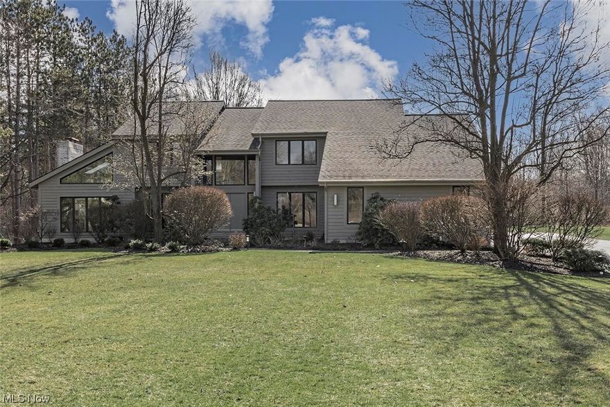 WELCOME to the perfect house that you have been waiting for! Fabulous 5 bedroom, 4.5 bath home in the award winning Orange School District, located on a beautiful private wooded 1 acre lot close to the Orange Park. Attention to detail is everywhere you look, with high ceilings, expansive great room with gas fireplace and wet bar, sizable eat in kitchen with custom cabinets and granite countertops. The bedroom on the first floor can also be a perfect home office. The dining room off the kitchen makes this special home great for entertaining. A full and 1/2 bath complete the first floor. Additional stairway leading to the basement, close to the 3 1/2 car garage with an epoxy floor. The owners suite on the second floor is fantastic. The bonus room off the master suite is currently being utilized as an exercise room. The master bath has a great steam shower, jetted soaking tub and granite countertops. 3 additional bedrooms on the second floor are sizable, as well as a full bath with granit