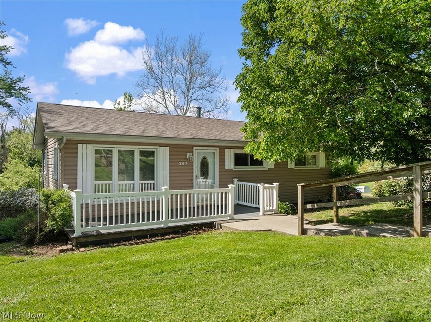 Spacious and full of character, this 5-bedroom, 2-bathroom home offers the perfect blend of charm and practicality. Situated on 1.11 acres, the property provides plenty of room to enjoy both indoor and outdoor living.

The home features original hardwood floors throughout the older portion, adding warmth and timeless appeal. A welcoming front porch creates the perfect spot to relax, while the back deck offers great space for entertaining or enjoying the surrounding property.

Recent updates include a newer furnace and central A/C unit, giving peace of mind and year-round comfort. The property also includes a 2-car garage for convenient parking and storage.

As an added bonus, a Cub Cadet riding tractor is included with the sale, making maintenance of the expansive yard easy. Mineral rights will convey with the property, adding even more value.

This property combines space, functionality, and unique extras—ready for you to make it your own.
