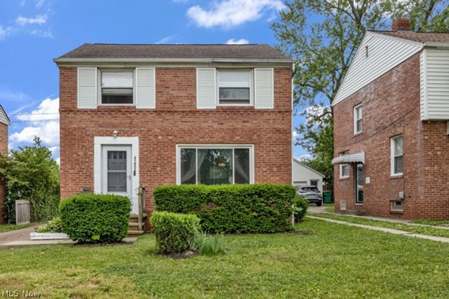 Welcome to this charming brick colonial where classic elegance meets modern comfort. This delightful residence boasts a timeless allure with its brick exterior, exuding warmth and character from the moment you arrive. Step inside to discover a bright and updated interior with beautiful hardwood floors and a fresh coat of paint throughout the home. Natural light shines through large windows, illuminating every corner of the space. The inviting ambiance invites you to unwind and create lasting memories with loved ones. Retreat upstairs to the comfort of the three generous bedrooms, each offering a peaceful sanctuary to rest and recharge. The new furnace (2023) ensures cozy winters while all appliances stay, adding convenience to your everyday life. Don't miss your chance to make this home yours - schedule your showing today and experience the harmonious blend of classic charm and modern living firsthand.